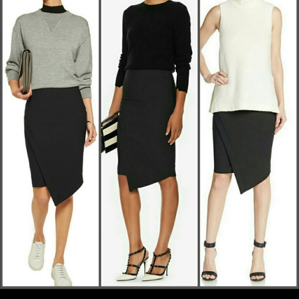 Elizabeth and James Asymmetrical Skirt - Picture 2 of 5